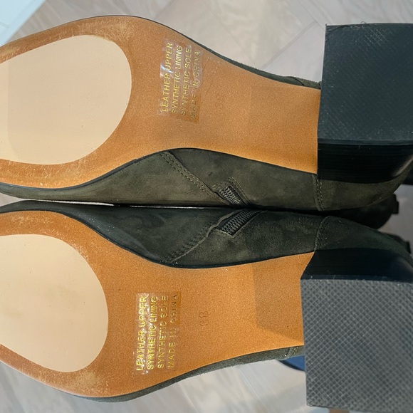 Anthropologie Silent D Stelsy knee-high lace up suede boots. - Picture 4 of 5